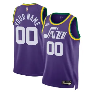 Maglia Utah Jazz Edition Personalizzata Hardwood Classics 2023-24 Swingman - Uomo