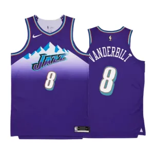 Maglia Utah Jazz Jarred Vanderbilt 8 Classic Edition 2022-23 Swingman Viola - Uomo Maglia Utah Jazz Jarred Vanderbilt 8 Classic Edition 2022-23 Swingman Viola - Uomo