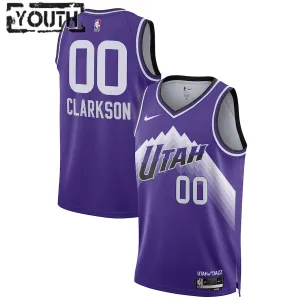 Maglia Utah Jazz Jordan Clarkson City Edition 2023-24 Swingman Viola - Bambino
