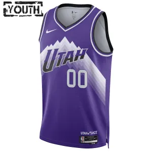 Maglia Utah Jazz Jordan Clarkson City Edition 2023-24 Swingman Viola - Bambino
