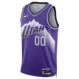 Maglia Utah Jazz Jordan Clarkson City Edition 2023-24 Swingman Viola - Uomo