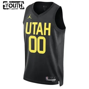 Maglia Utah Jazz Jordan Personalizzata Statement Edition Swingman Nero - Bambino