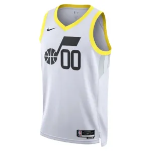 Maglia Utah Jazz Personalizzata Association Edition Swingman Bianco - Uomo