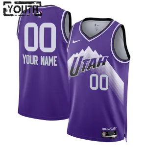 Maglia Utah Jazz Personalizzata City Edition 2023-24 Swingman Viola - Bambino