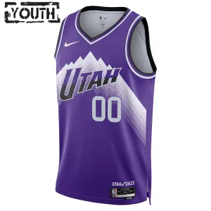 Maglia Utah Jazz Personalizzata City Edition 2023-24 Swingman Viola - Bambino