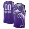 Maglia Utah Jazz Personalizzata City Edition 2023-24 Swingman Viola - Uomo