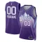 Maglia Utah Jazz Personalizzata City Edition 2024-25 Swingman Viola - Uomo