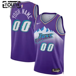 Maglia Utah Jazz Personalizzata Classic Edition 2022-23 Swingman Viola - Bambino