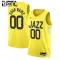 Maglia Utah Jazz Personalizzata Icon Edition Swingman Giallo - Bambino