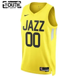 Maglia Utah Jazz Personalizzata Icon Edition Swingman Giallo - Bambino