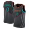 Maglia Washington Wizards Bilal Coulibaly City Edition 2023-24 Swingman Nero - Uomo
