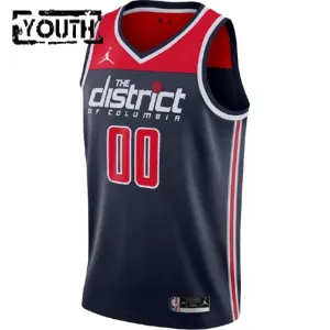 Maglia Washington Wizards Jordan Personalizzata Statement Edition Swingman Nero - Bambino