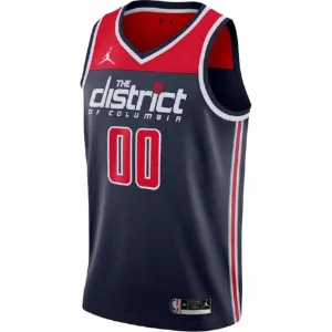 Maglia Washington Wizards Jordan Personalizzata Statement Edition Swingman Nero - Uomo