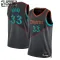 Maglia Washington Wizards Kyle Kuzma City Edition 2023-24 Swingman Nero - Bambino