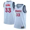 Maglia Washington Wizards Kyle Kuzma City Edition 2024-25 Swingman Blu - Uomo