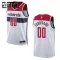 Maglia Washington Wizards Personalizzata Association Edition Swingman Bianco - Bambino