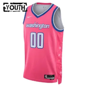 Maglia Washington Wizards Personalizzata City Edition 2022-23 Swingman Rosa - Bambino