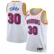 Maglia Golden State Warriors Stephen Curry Classic Edition 2024-25 Swingman Bianco - Uomo