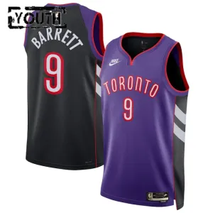 Maglia Toronto Raptors RJ Barrett Classic Edition 2024-25 Swingman Viola - Bambino