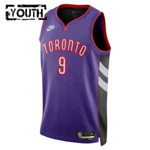 Maglia Toronto Raptors RJ Barrett Classic Edition 2024-25 Swingman Viola - Bambino