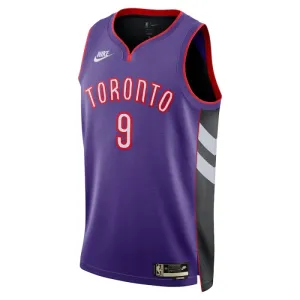Maglia Toronto Raptors RJ Barrett Classic Edition 2024-25 Swingman Viola - Uomo